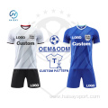 Wholesale Football Uniform Soccer Sublimation Polyester Quick Dry Football Uniform Soccer Shirt Custom Football Soccer Jersey